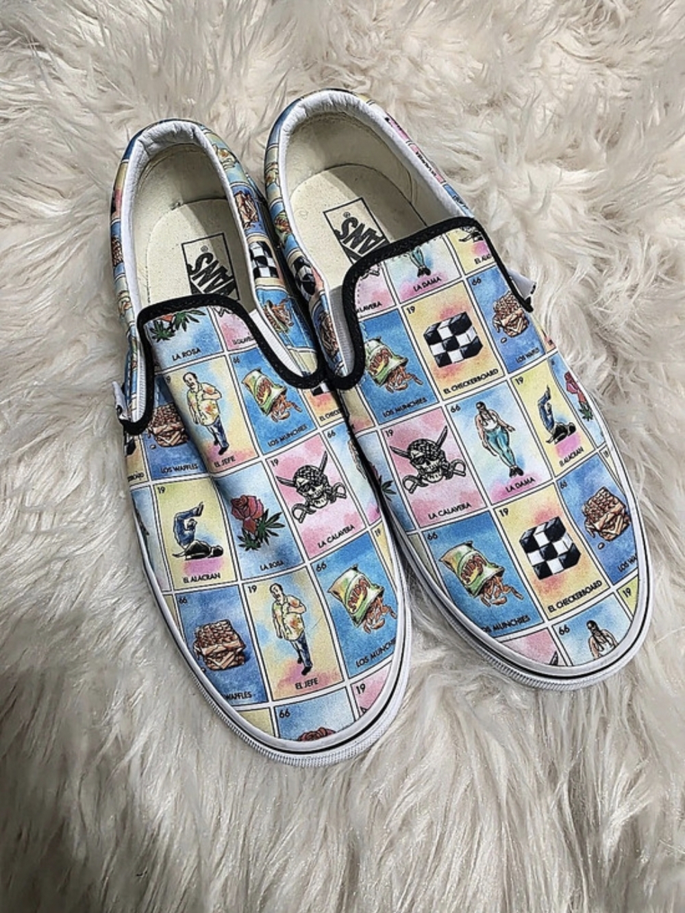 Vans Classic Slip-On Lotería Don Clemente Sneakers US 12
